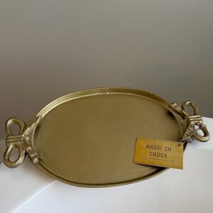Elegant Gold Decorative Tray